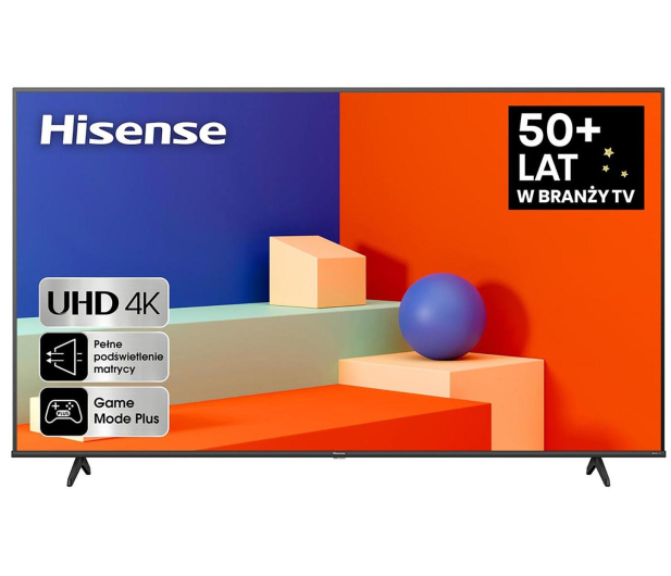 Hisense 50A6K 50" LED 4K VIDAA Dolby Vision - 1226279 - zdjęcie